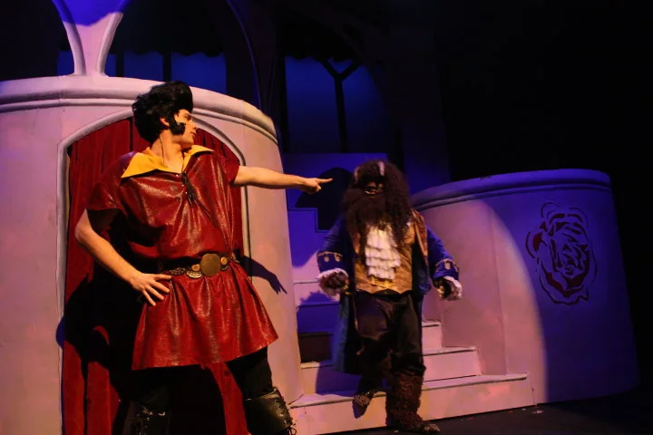 Tyler Walker as Gaston in Beauty and The Beast